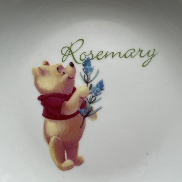 Disney Winnie The Pooh Herb Soup Or Cereal Bowl Lot Of 3 - Picture 3 of 11